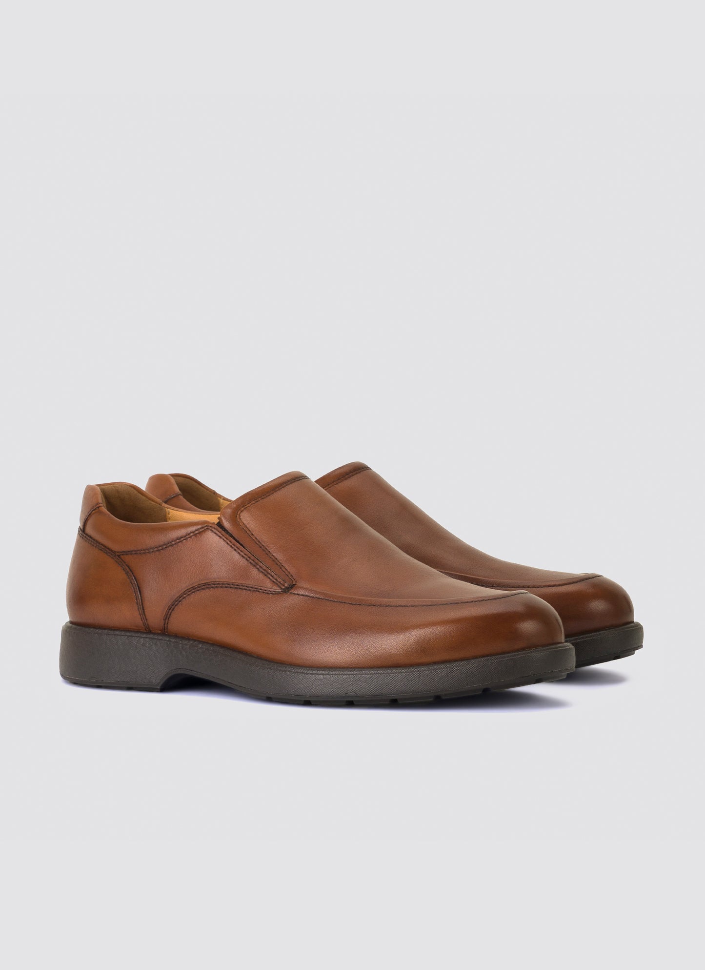 Language Aether Loafer Shoes - Tan