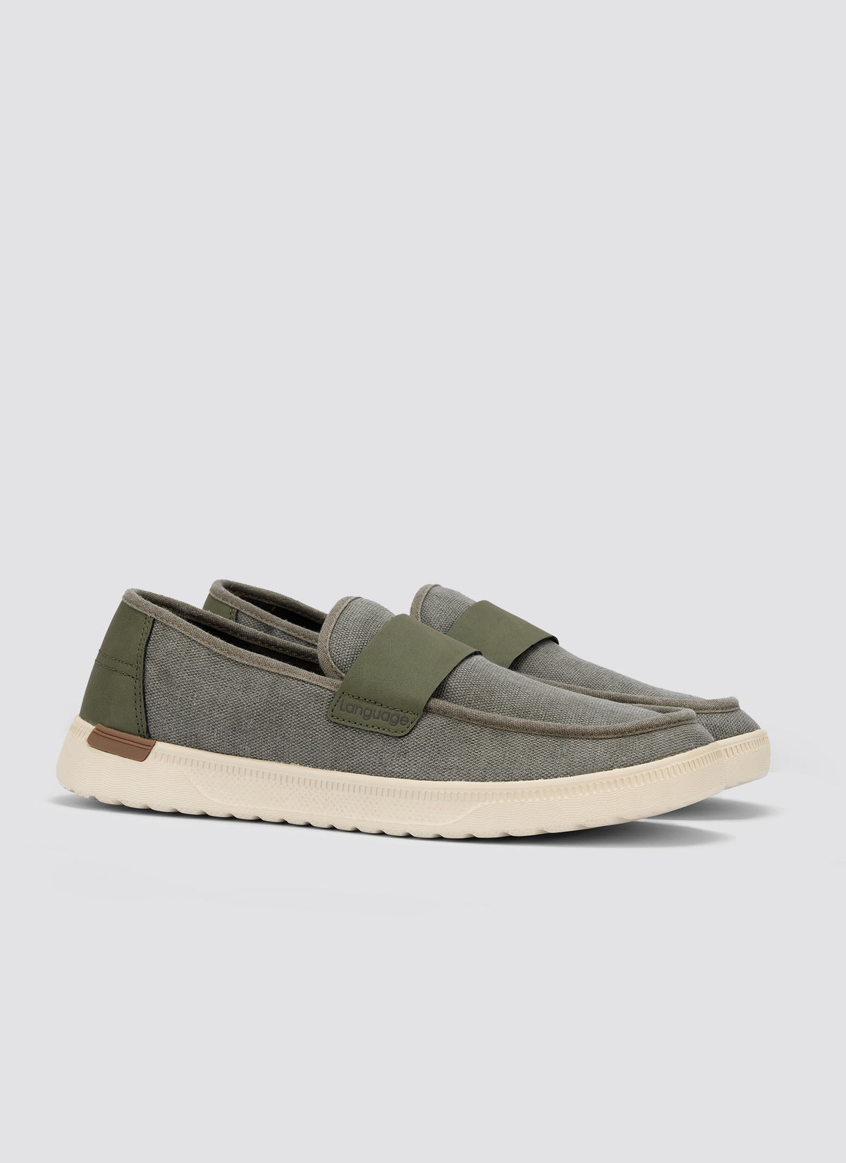 Language Nash Loafer - Olive