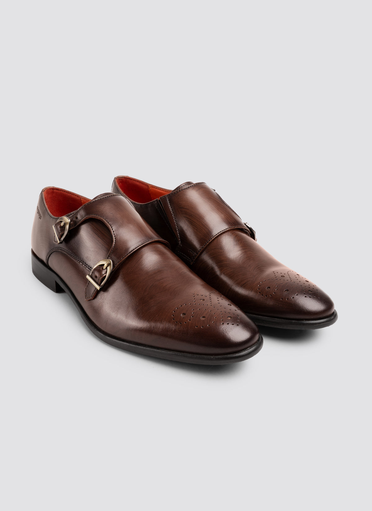 Language Maybri Monk Shoes - Brown