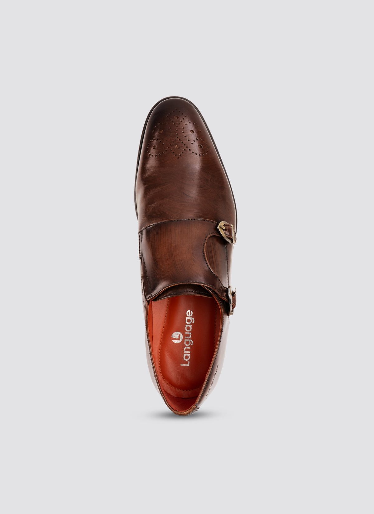 Language Maybri Monk Shoes - Brown