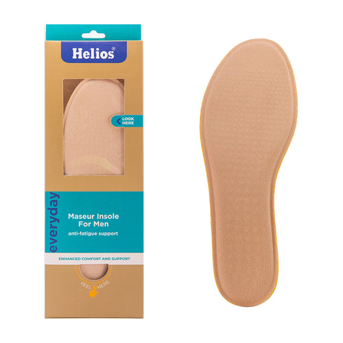 Helios Maseur Insole For Men - Size Trim To fit Size (6 to 11)