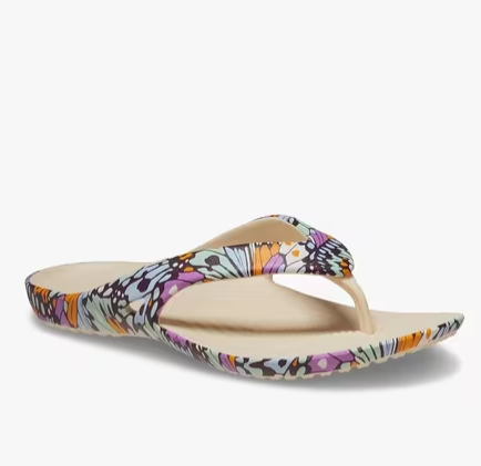 Kadee II Butterfly Glitter Flip-Flops