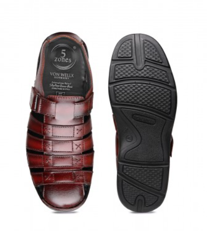 Melvil Comfort men's wine Sandals