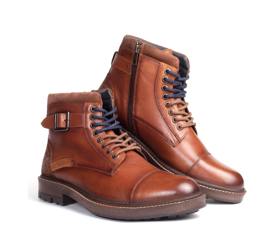 Pierre Cardin Cognac Boots