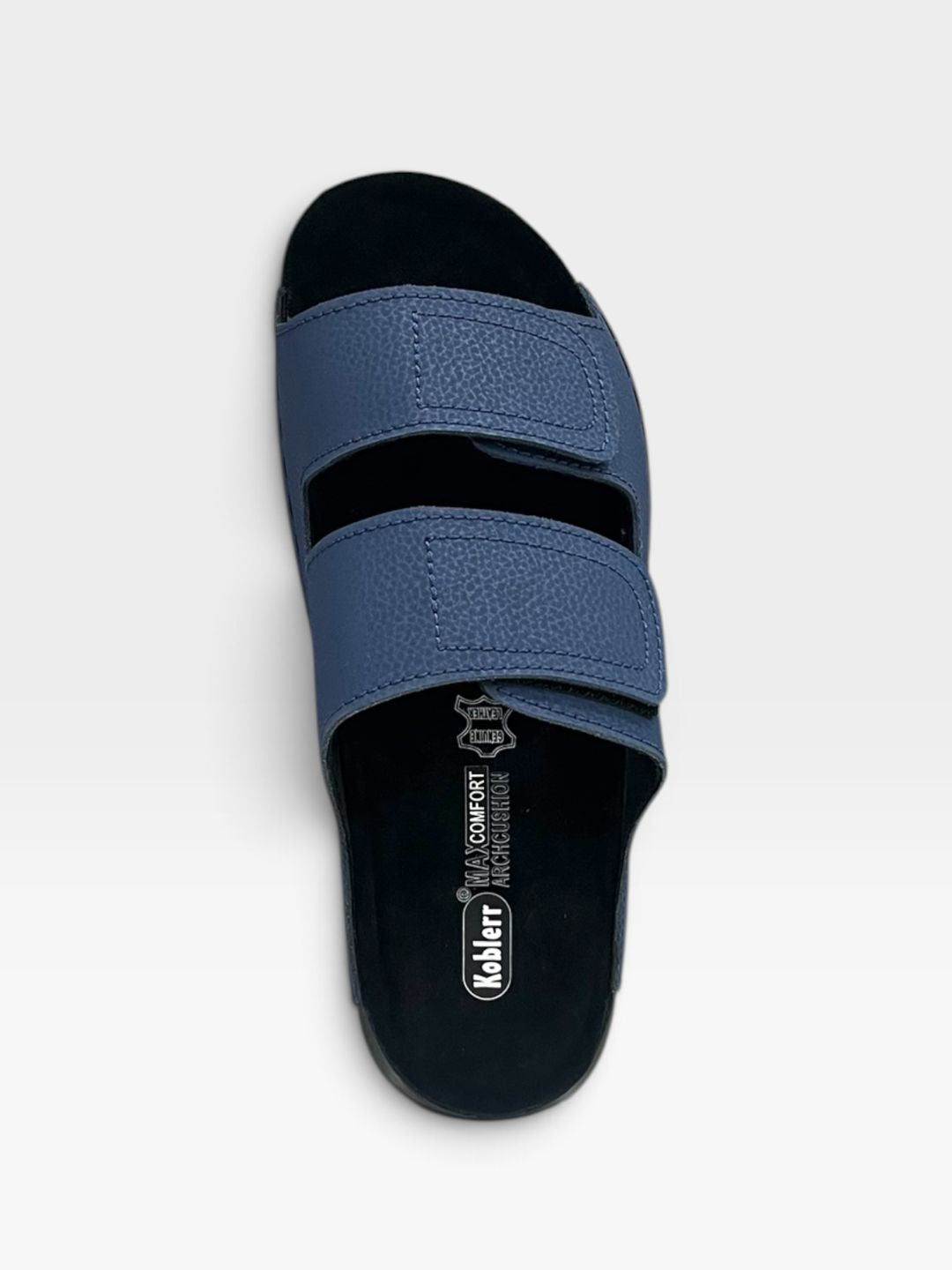 Men Blue Comfort Fit Sandals