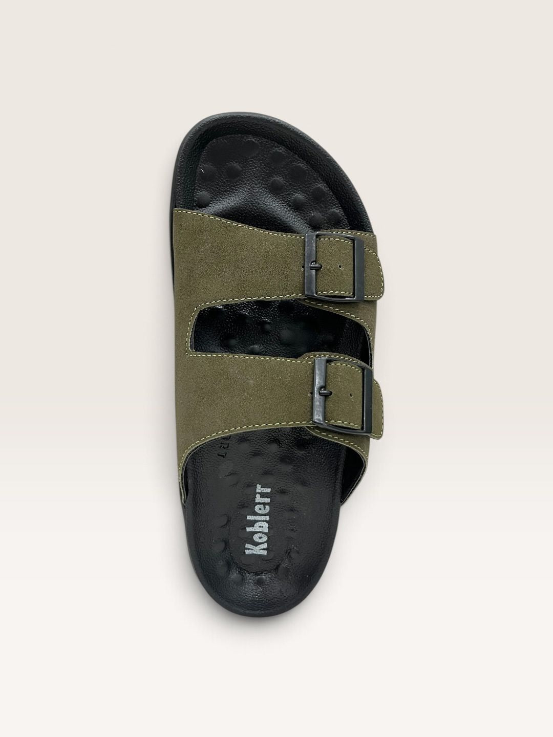 Men Olive Arch Fit Sandals