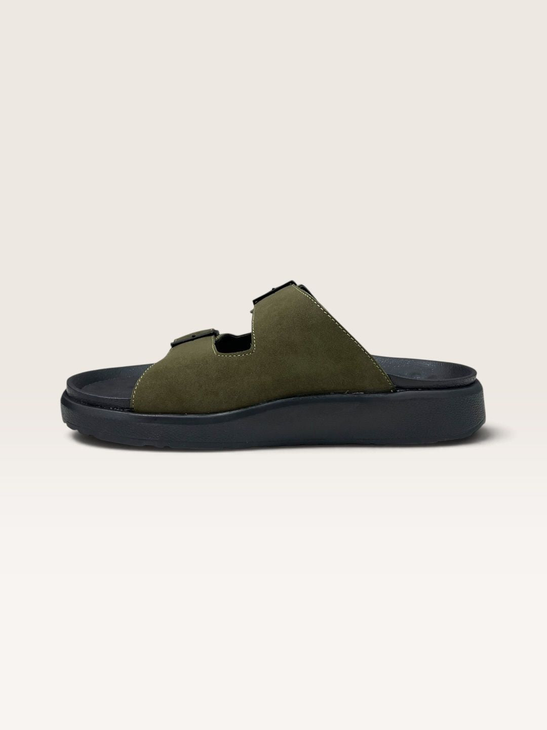 Men Olive Arch Fit Sandals