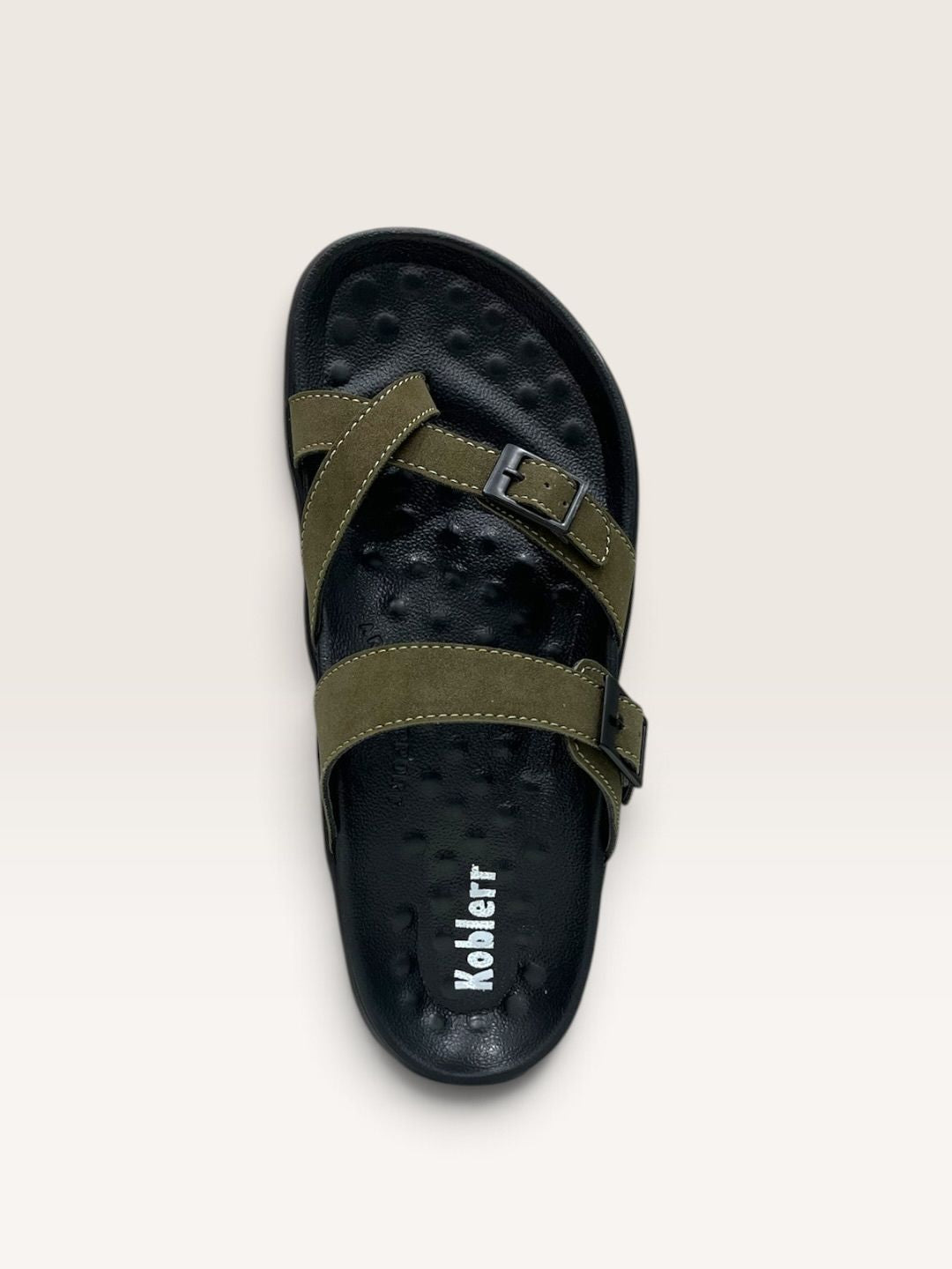 Men Olive Arch Fit Sandals