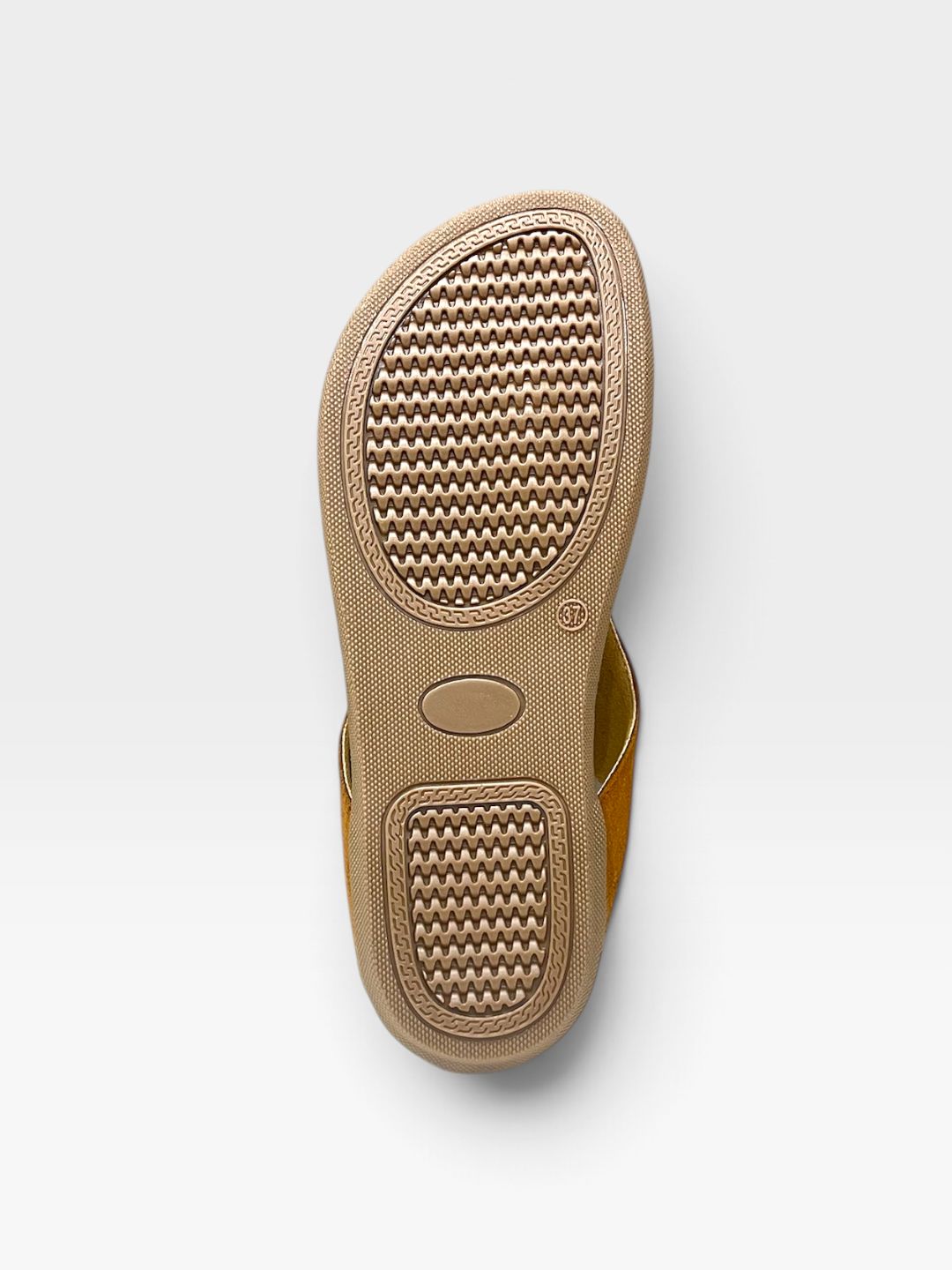 Womens Tan Comfort Sandals 5