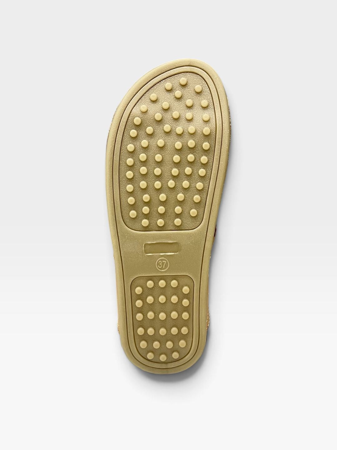 Women's Tan Kolhapuri Sandals 5