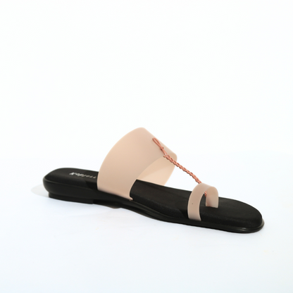 Pink Casual Slippers