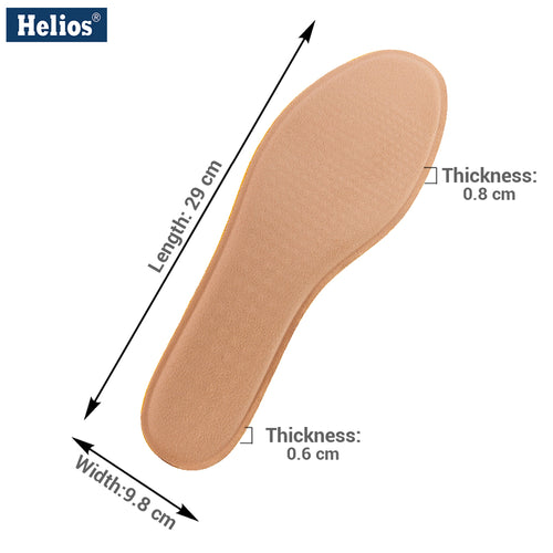 Helios Maseur Insole For Men - Size Trim To fit Size (6 to 11)