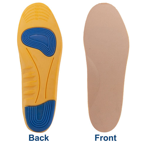 Helios Shock Absorption Insole For Men - Size 7-11 (Trim to Fit)
