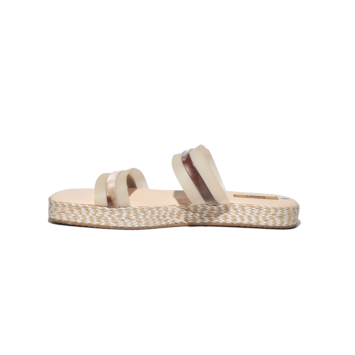 Beige Casual Sandals