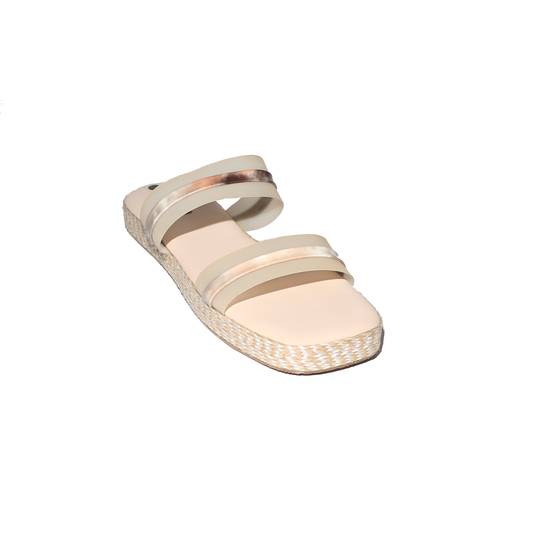 Beige Casual Sandals