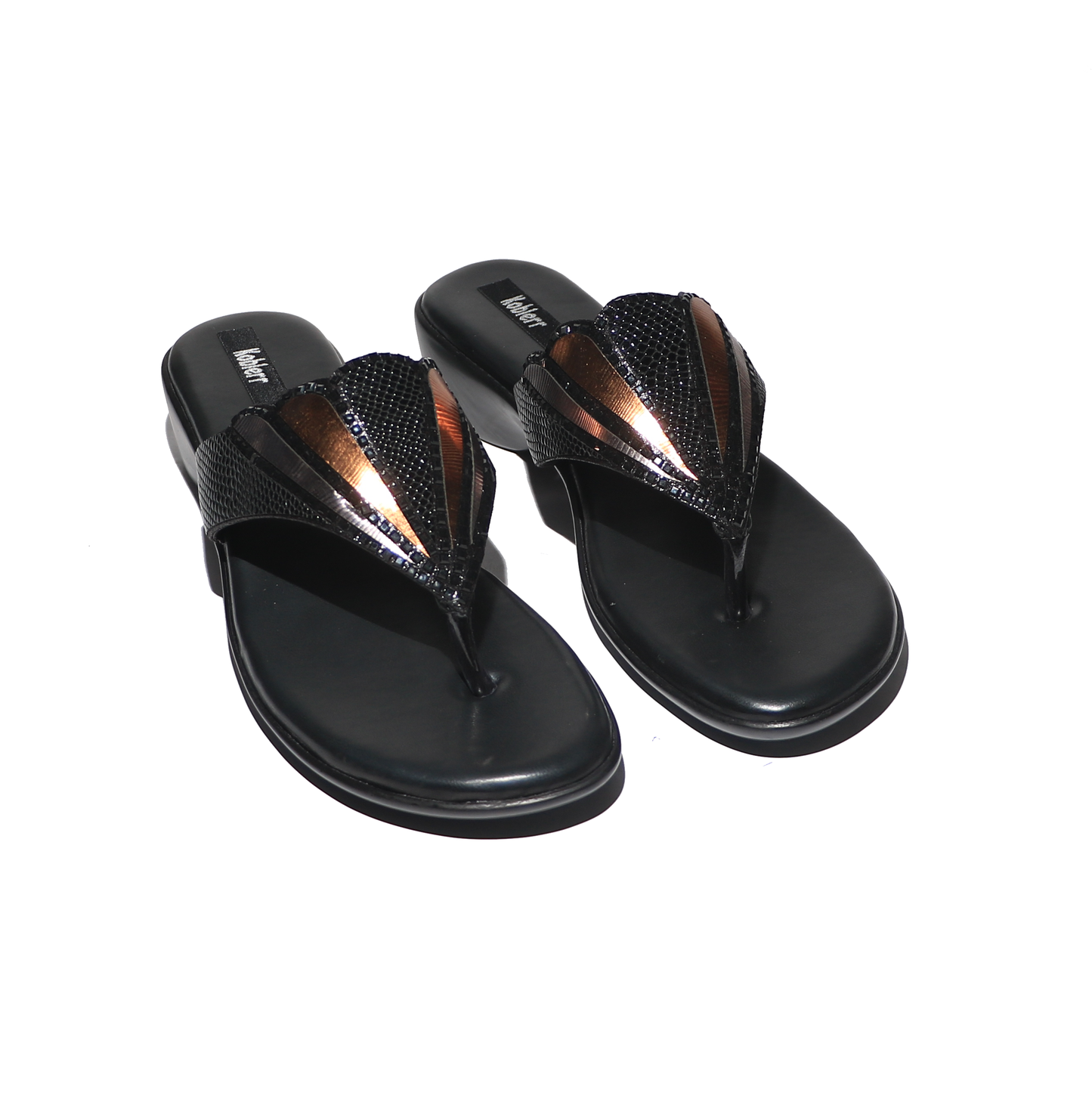 Black Casual Sandals