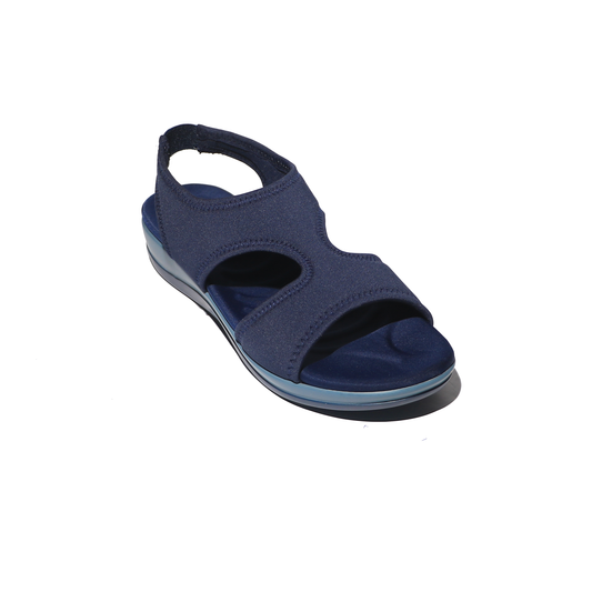 Blue Sandals with Backstrap