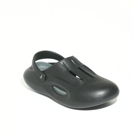 Max - Black Clogs with removable Insole