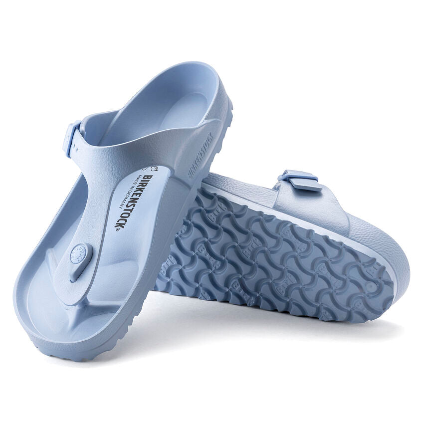 Birkenstock Gizeh Essentials EVA  in Dusty Blue Mens Sandals