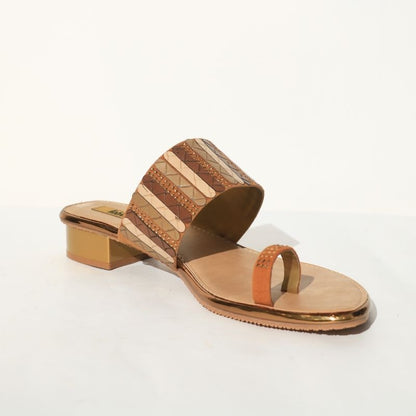 Brown Ethnic Sandals