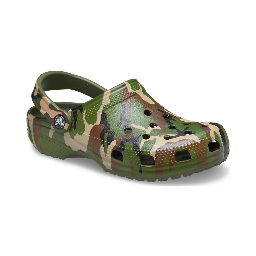 Printed Camo Unisex Clog